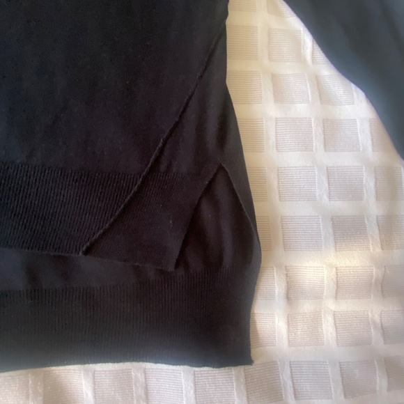 Zara Crew Neck Sweater Black Excellent Condition - Picture 3 of 10